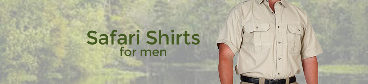 Safari Shirts for Men