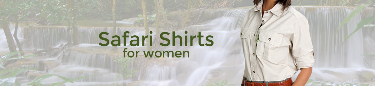 Ladies Safari Shirts, Ruggedwear Clothing