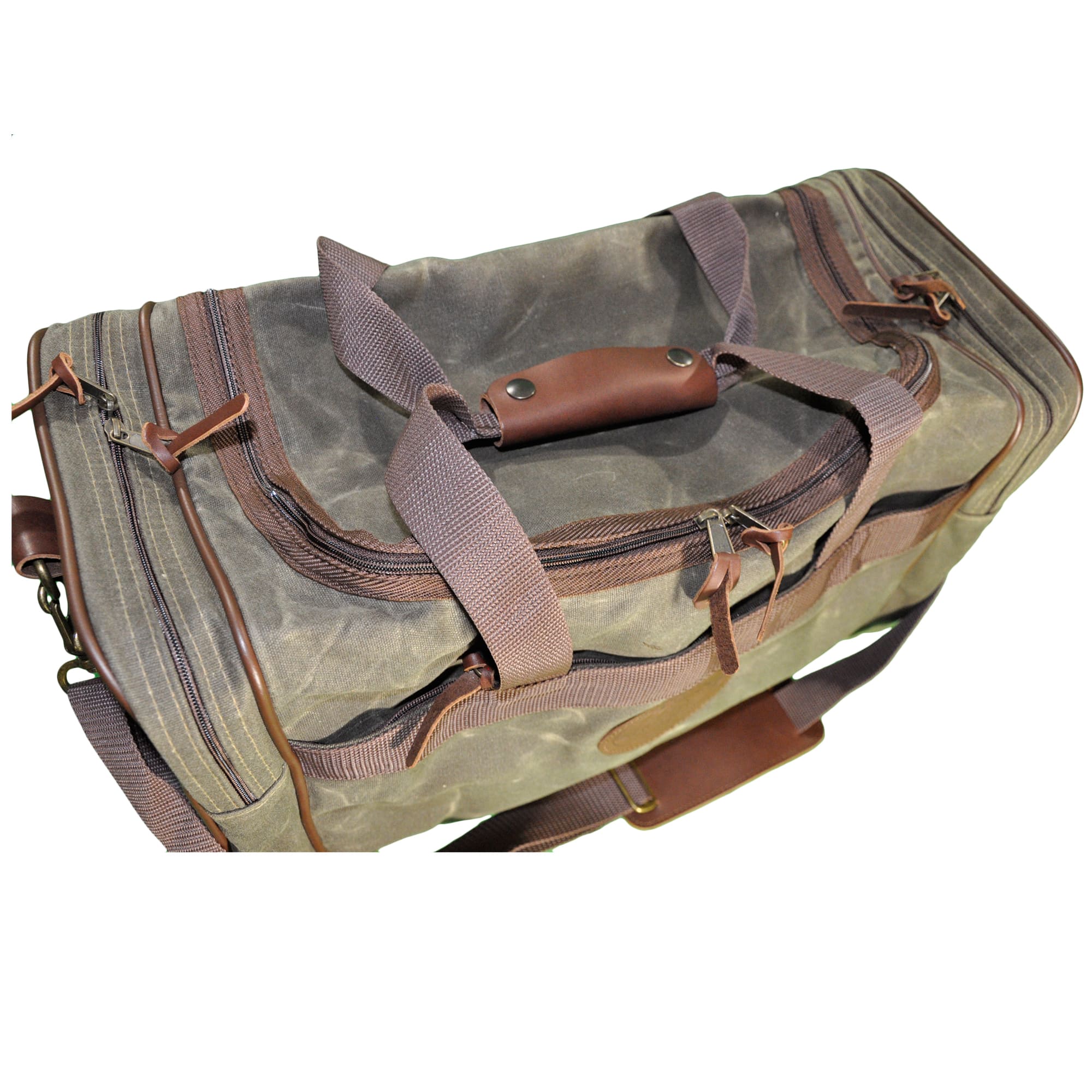 Duffle Bag - Waxed Canvas--6