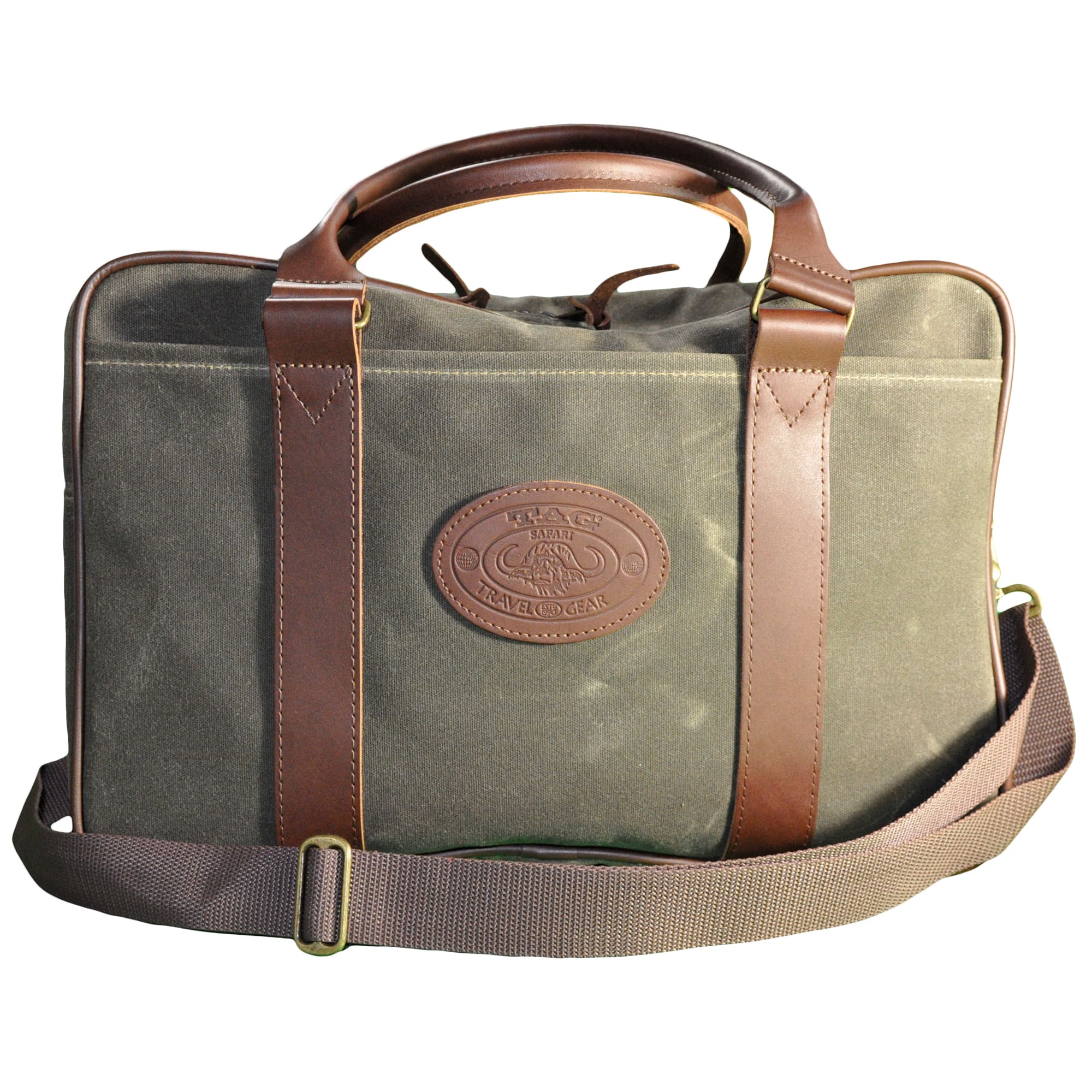 Weekender Bag - Waxed Canvas--1