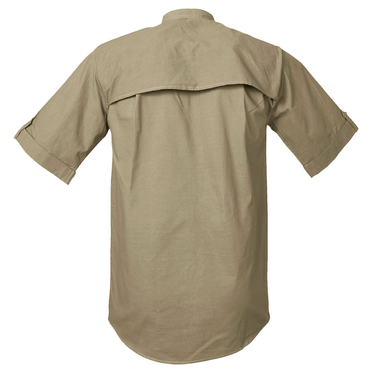 Safari Savannah Men's Half Placket  Shirt - White main image 1