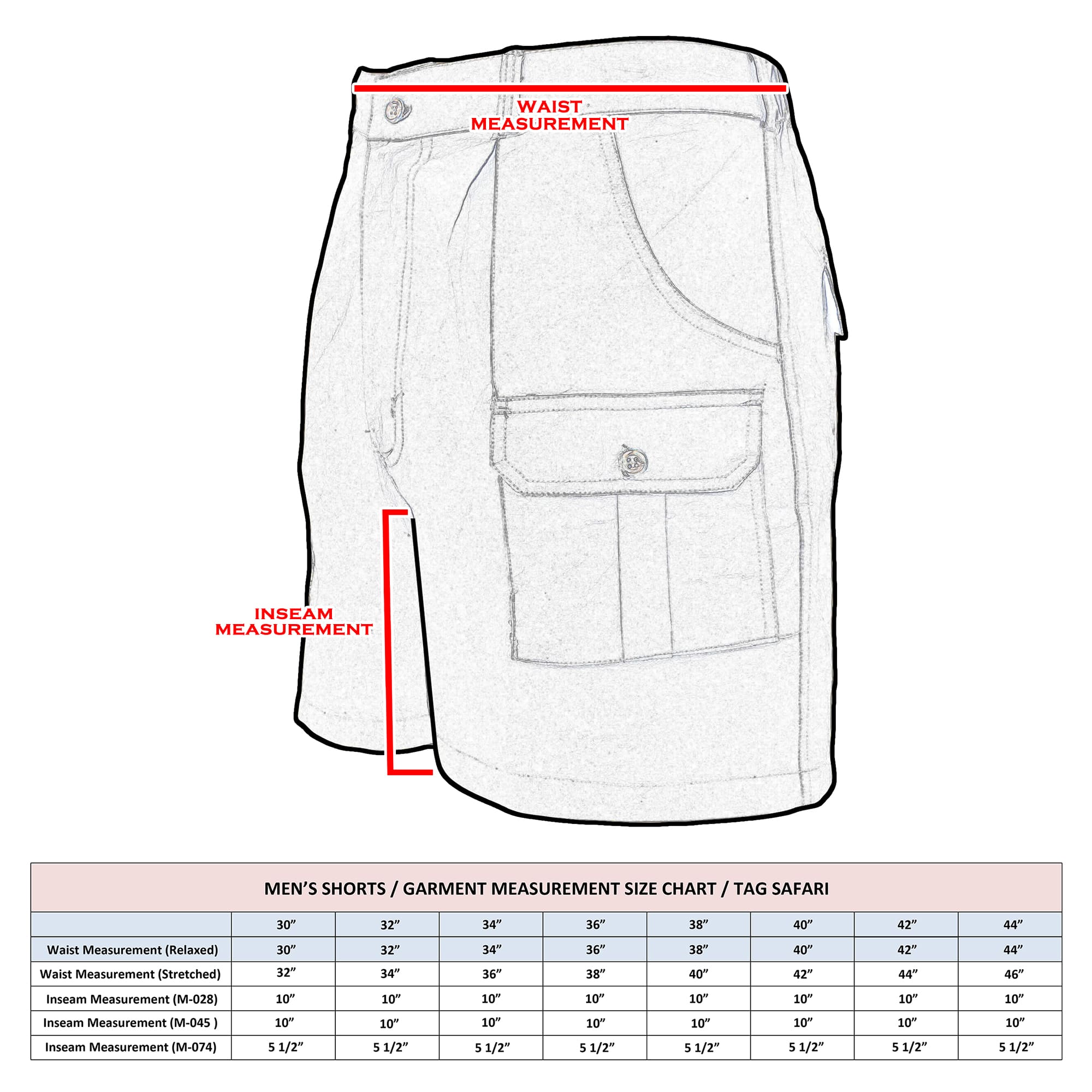 Cargo Shorts for Men--9