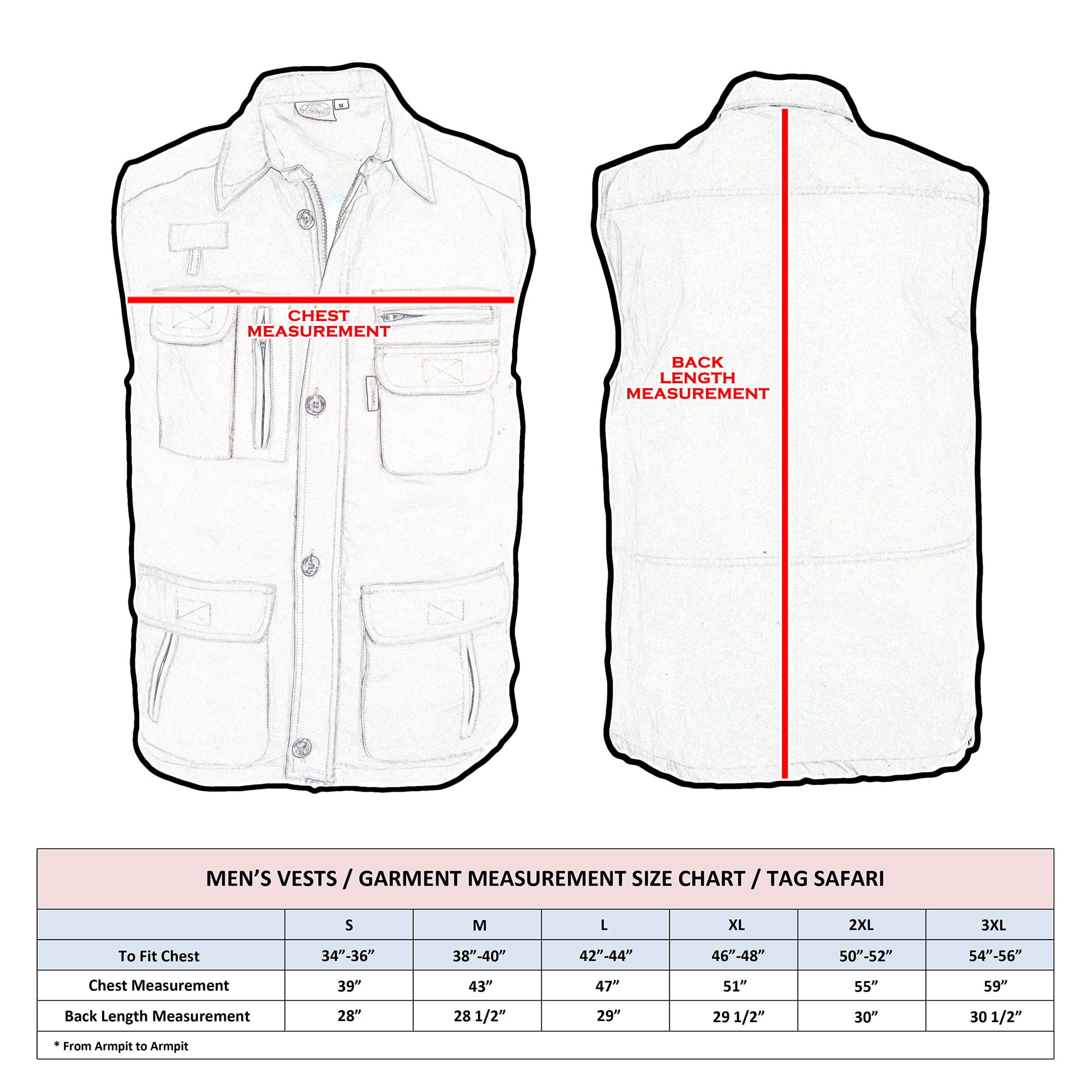 Travel Vest for Men - Khaki--4