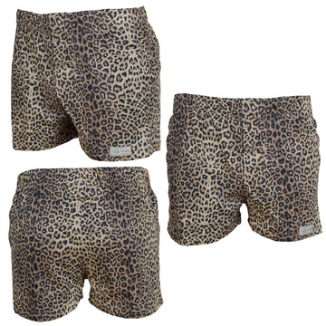 Tag Safari Go Wild Boxer Shorts 3 Pack for Men Leopard Print