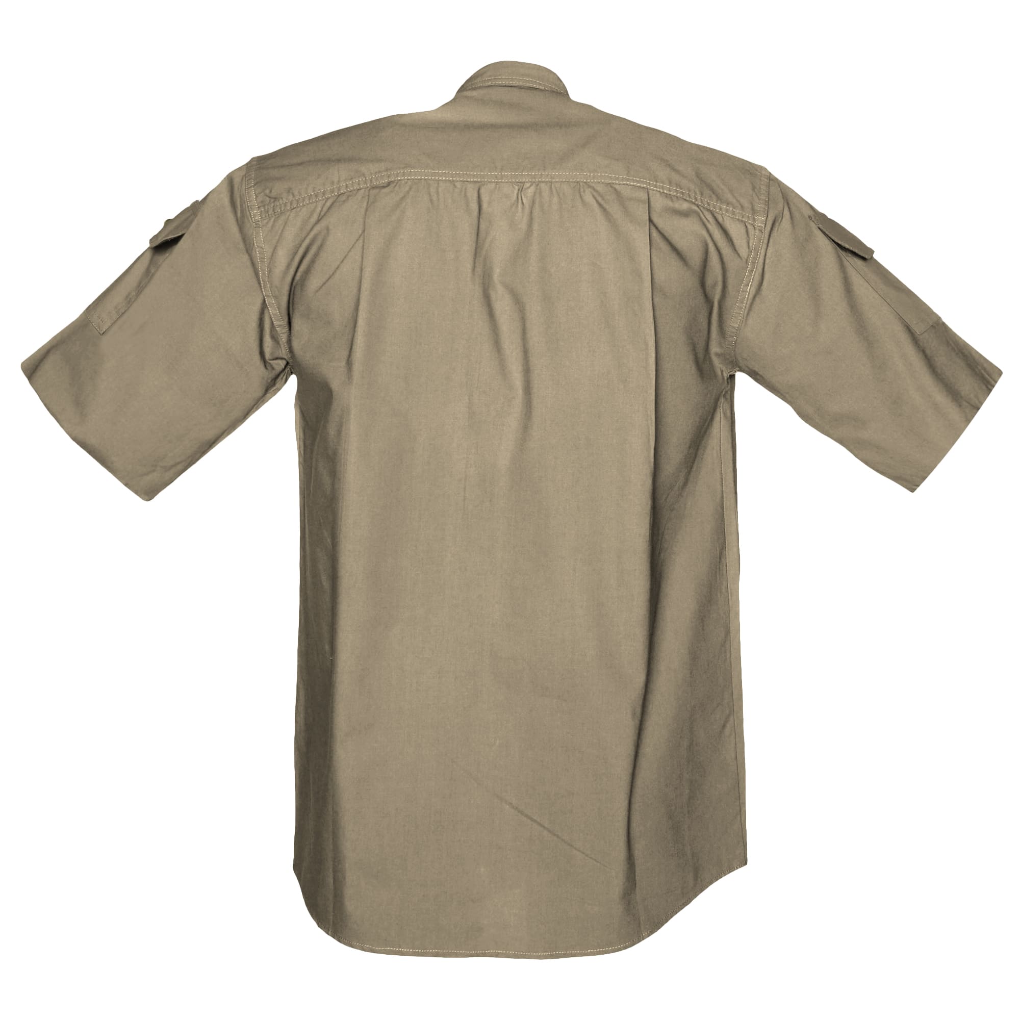 TAG Safari Men's Bush Short Sleeve Shirt w Zipper Pocket | TAG® Safari