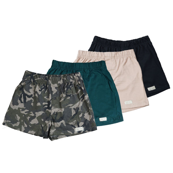 Jungle Camo Boxer Shorts 4 Pack for Men