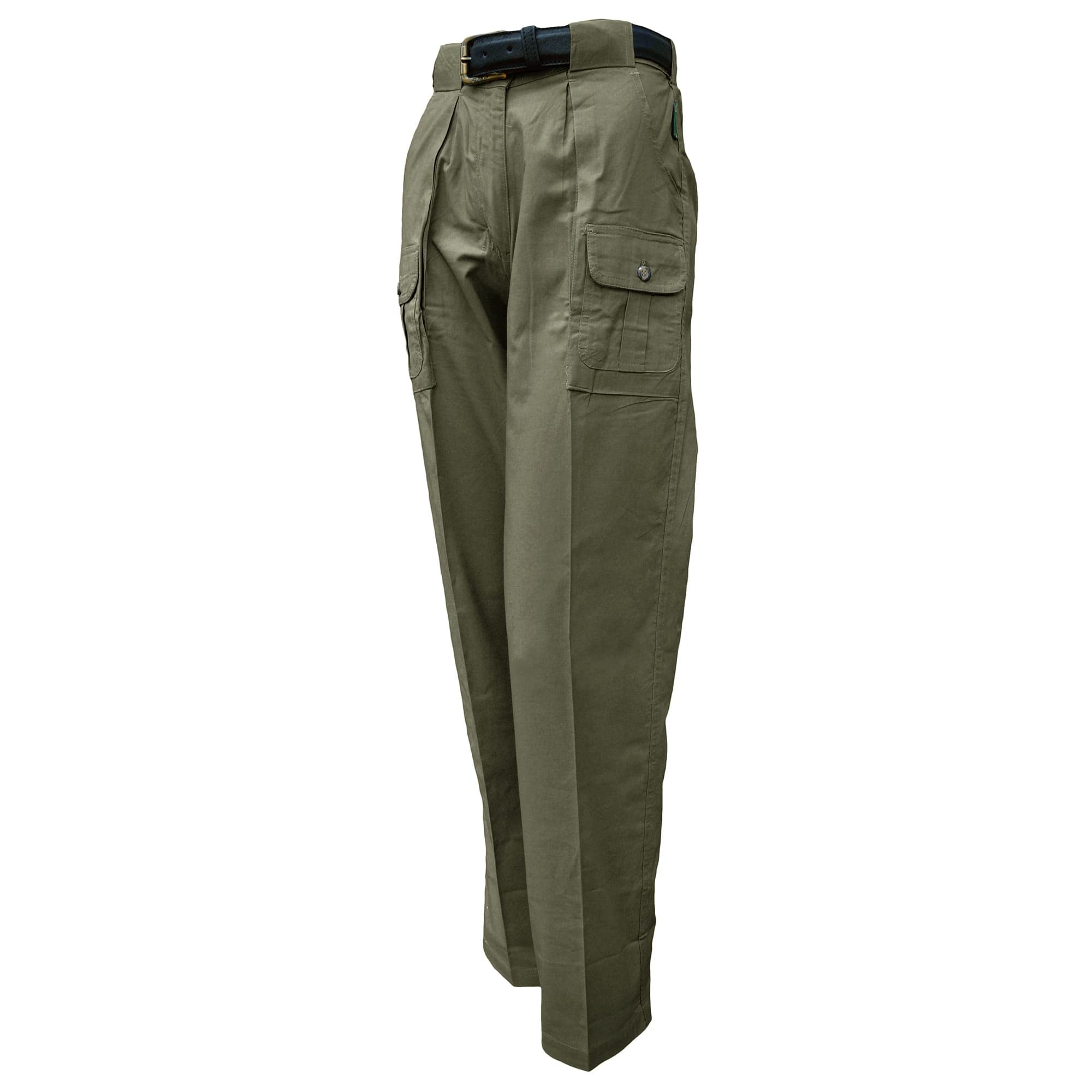 Women's Safari Pants 100% Cotton Pockets at the Knees and Front Pleats by  Tag Safari