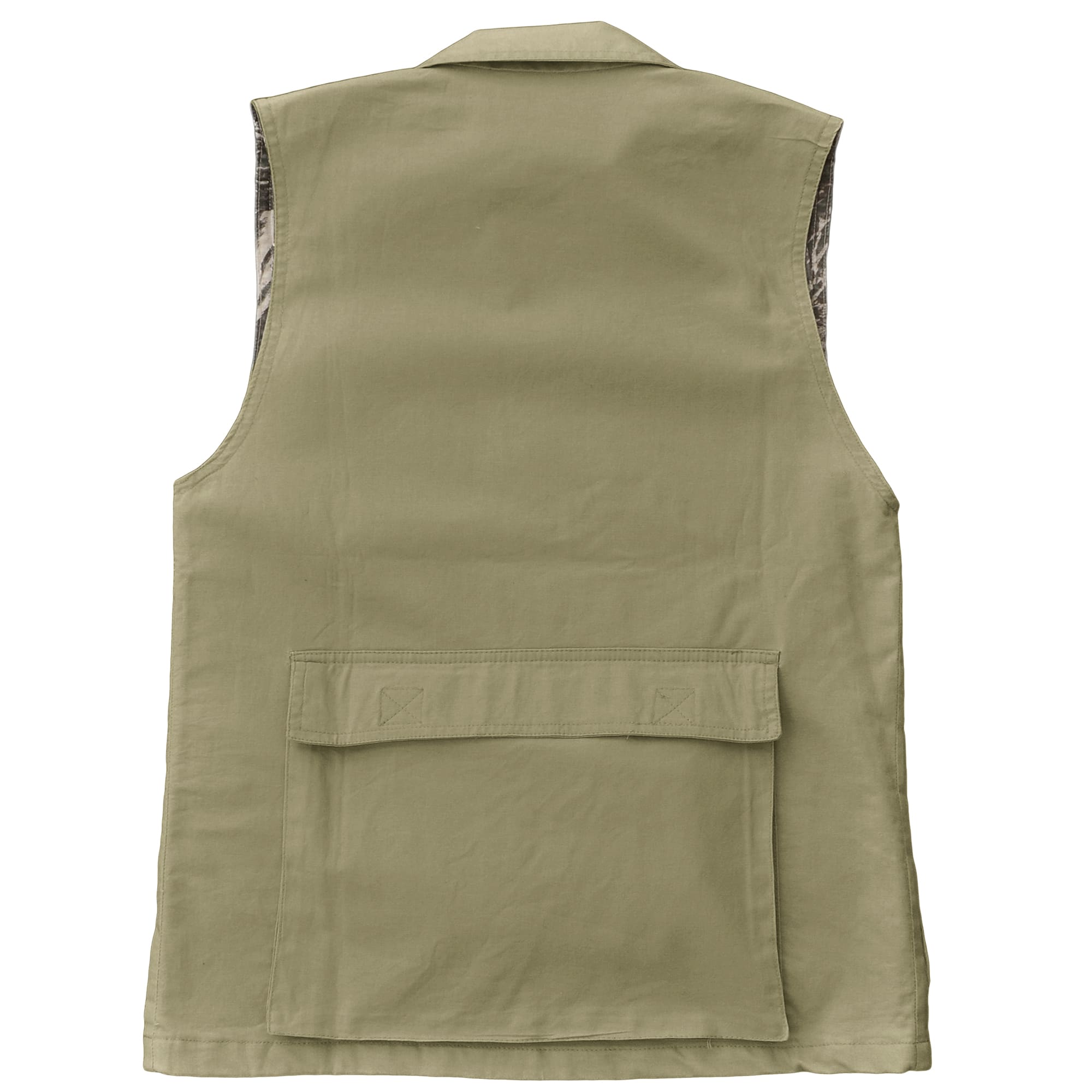 Tag Safari Women's Safari Vest with Covered Oversized Pockets (Khaki, Large)