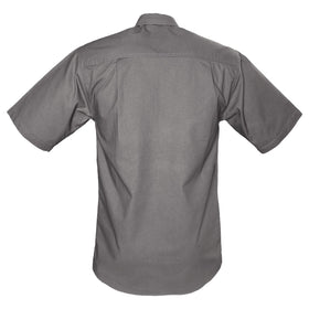 Trail Shirt for Men with Embroidered Buffalo Logo - S/Sleeve