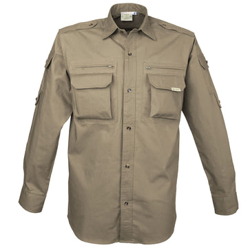 Bush Shirt for Men - L/Sleeve