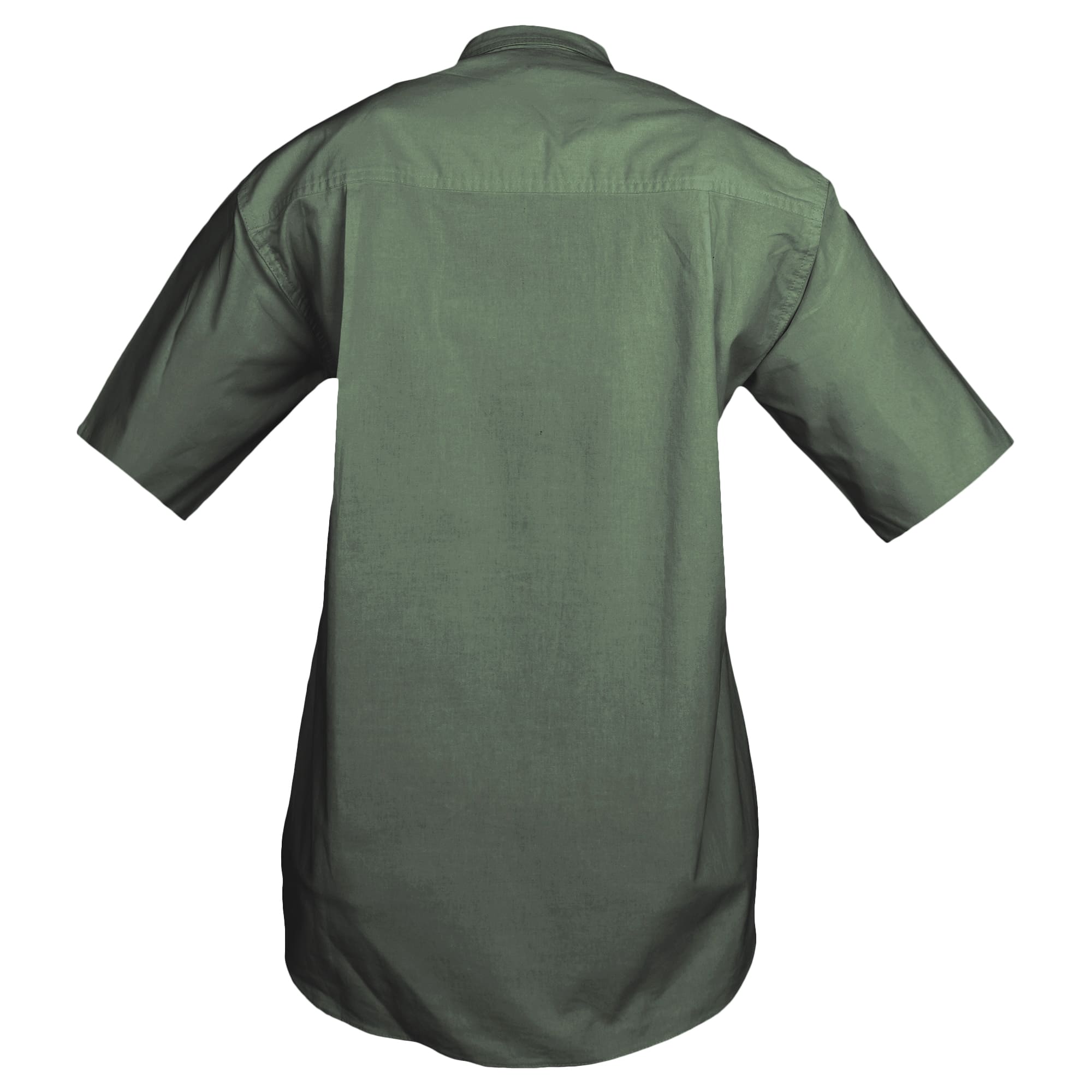 Tag Safari Short-Sleeve Trail Shirt for Women features button-flap chest pockets, functional epaulettes, and durable double stitching. Shown in Forest Green.--15