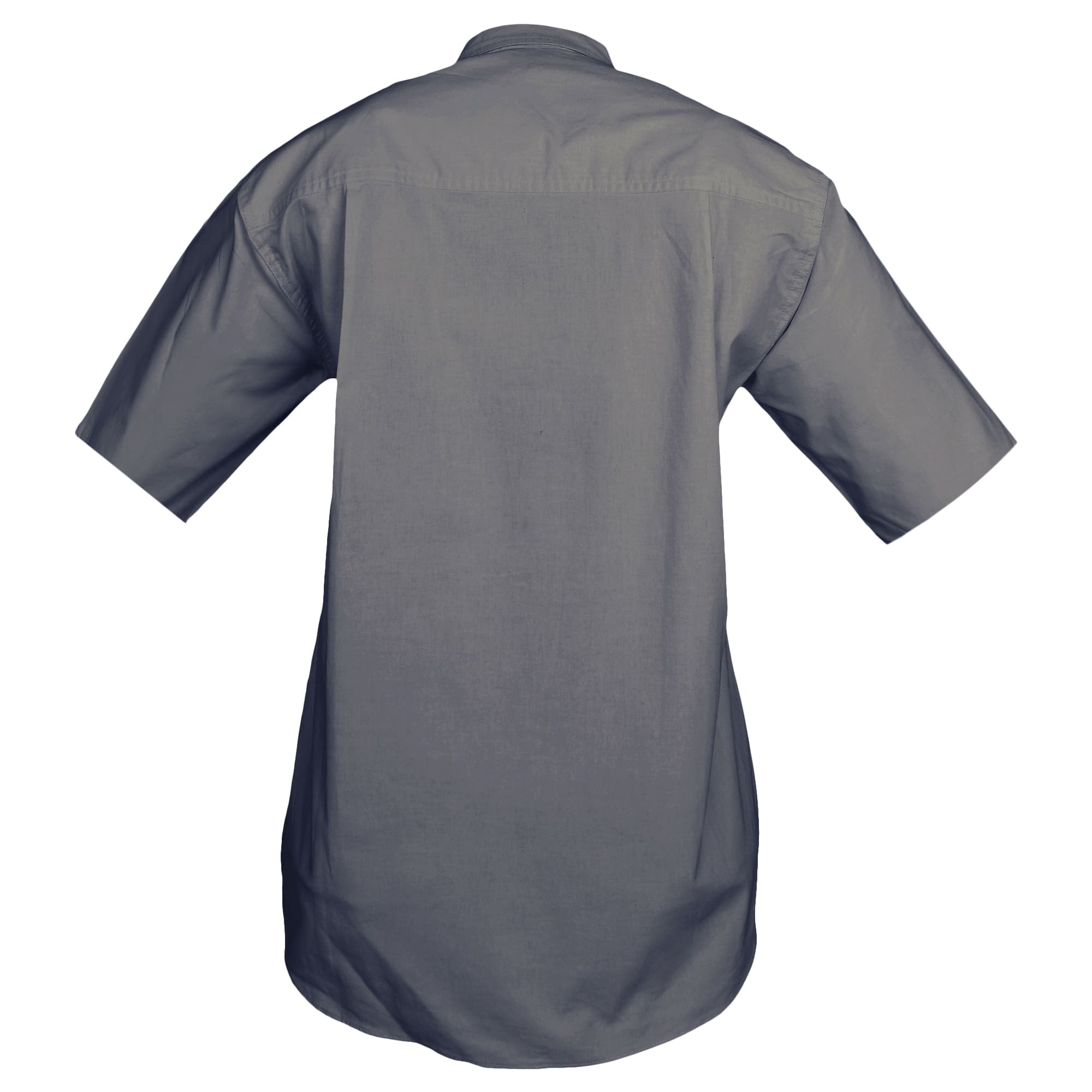 Tag Safari Short-Sleeve Trail Shirt for Women features button-flap chest pockets, functional epaulettes, and durable double stitching. Shown in Olive Gray.--9