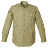 Shooter Shirt for Men with Embroidered Buffalo Logo - L/Sleeve