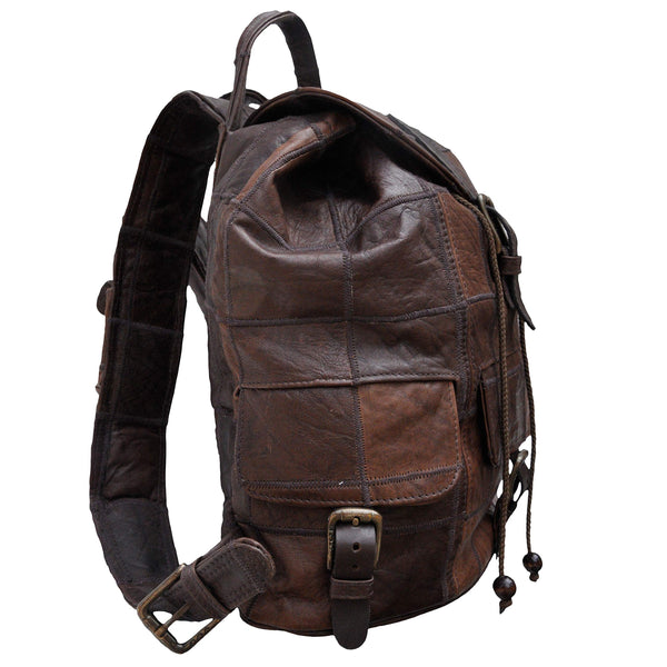 Patchwork Game Skin Kilimanjaro Backpack - Brown