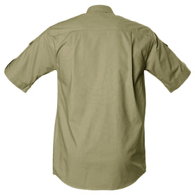Shooter Shirt for Men with Embroidered Buffalo Logo - S/Sleeve